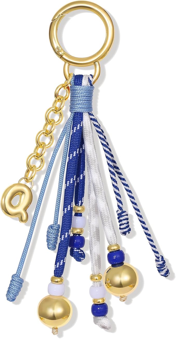 KissYan Christmas Initial Bag Charm by KissYanJewelry