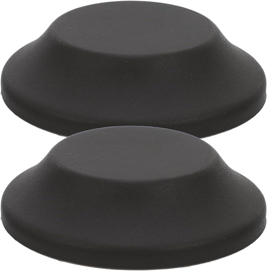 2Pcs Patio Umbrella Top Caps Replacement, Plastic Umbrella Tip Covers for Outdoor Repair, Light Grey, 4.40 X 4.40 X 1.02 Inch