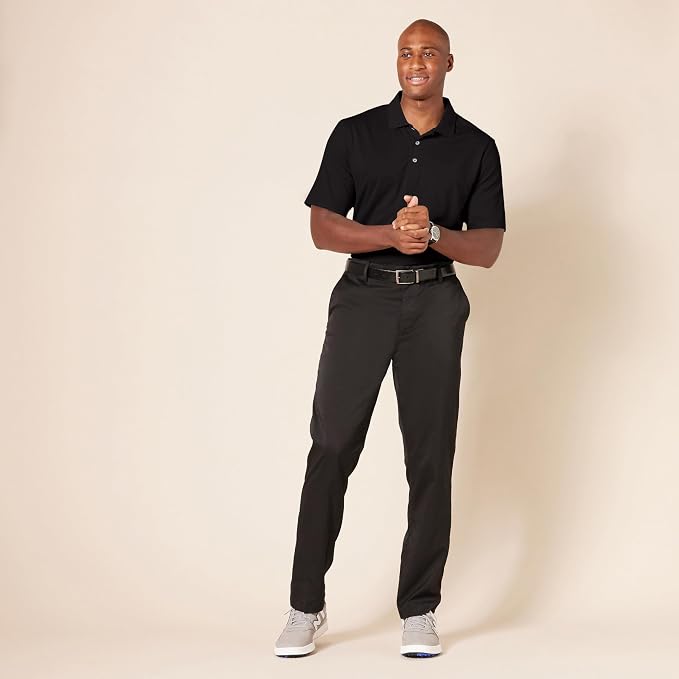 Amazon Essentials Mens Golf Polo Shirt, Moisture-Wicking Quick Dry, Short Sleeve - Image 8