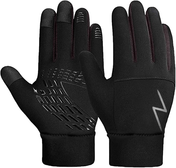 Kids Winter Gloves Back Water Repellent Touchscreen Warm Fleece Anti-Slip by YukiniYa