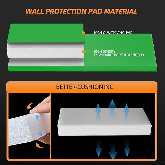 PROGOAL Gym Wall Paddings Basketball Court Wall Protection Pad - Image 3