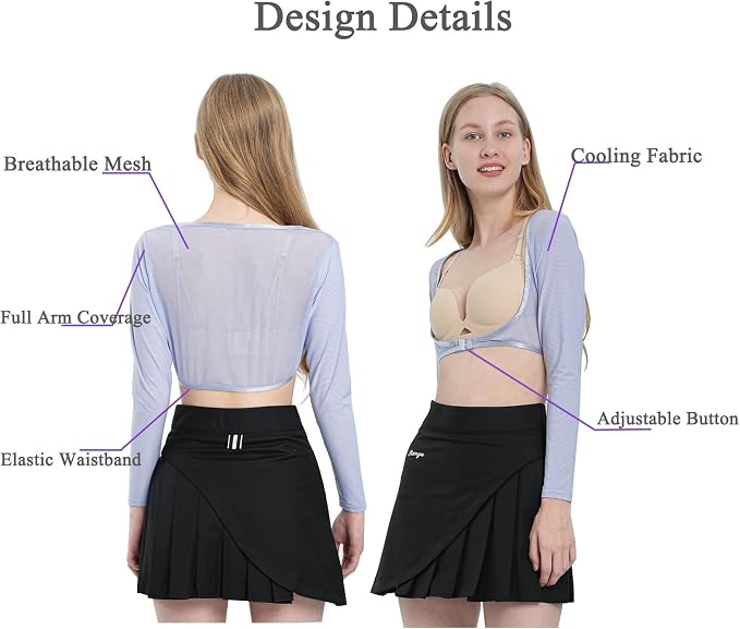 Women's Golf Sleeves Cooling Shawl - Image 2