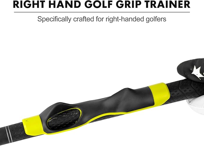 Golf Grip Trainer Golf Practice Tool, Golf Swing Trainer Ensure the Right Grip - Image 2
