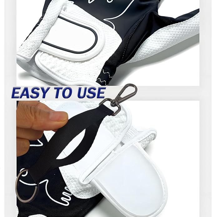 4PCS Golf Glove Grabber Holder, Glove Belt Keeper Strap, Stylish Glove Holder - Image 5