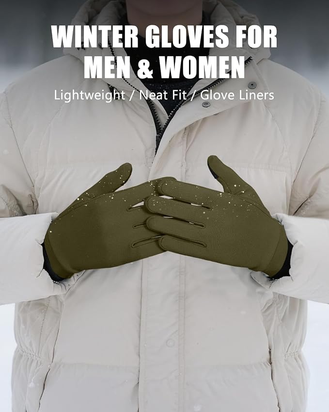 Aegend Lightweight Winter Gloves - Image 6