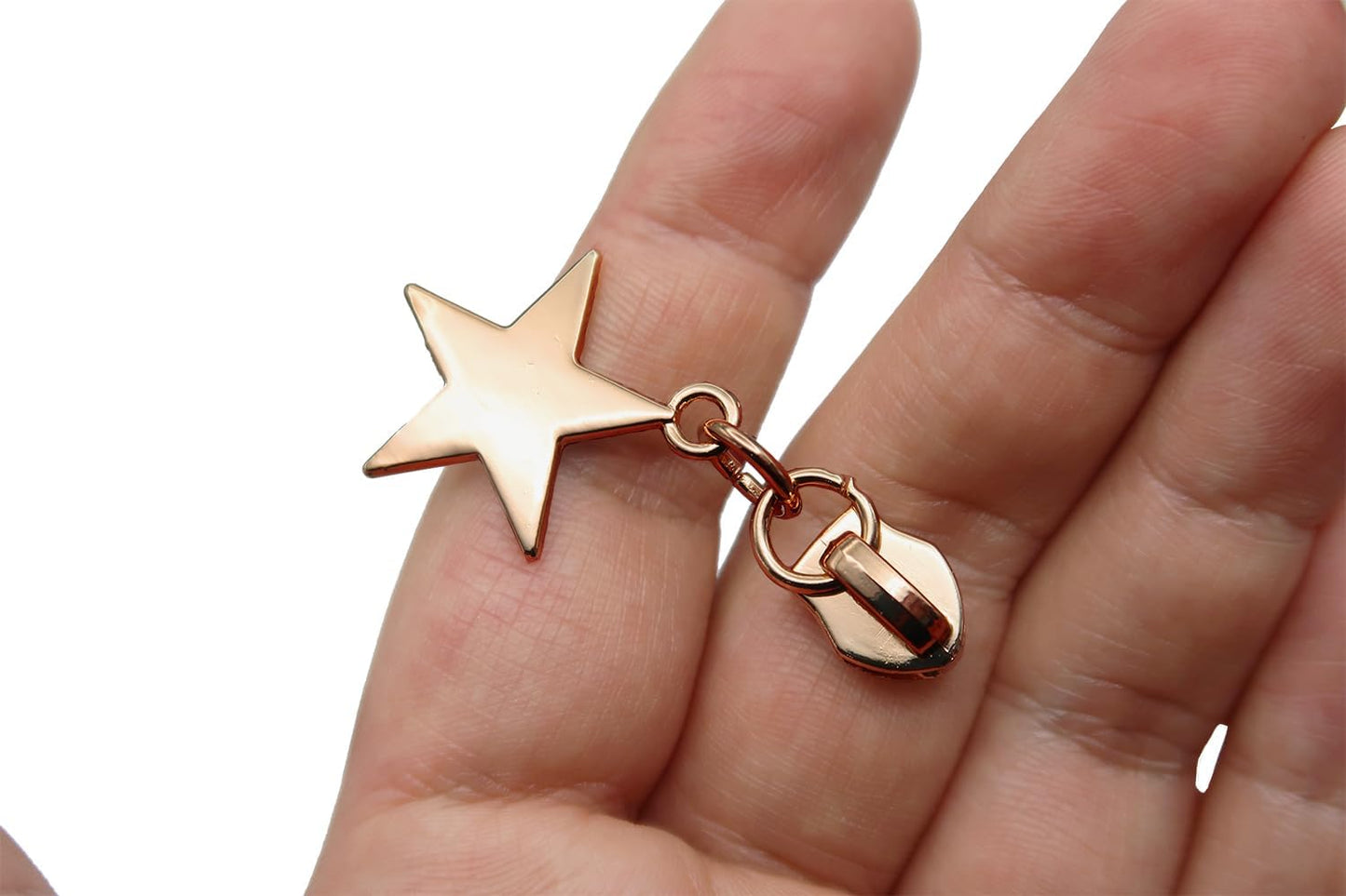 HOLSHUN #5 Zipper Sliders Zipper Pull 30pcs Bulk Heavy Duty Metal Multiple Color Pulls for #5 Nylon Coil Zippers Replacement Luxury Bag Hardware Luggage & DIY Craft Supplies Model-004&005