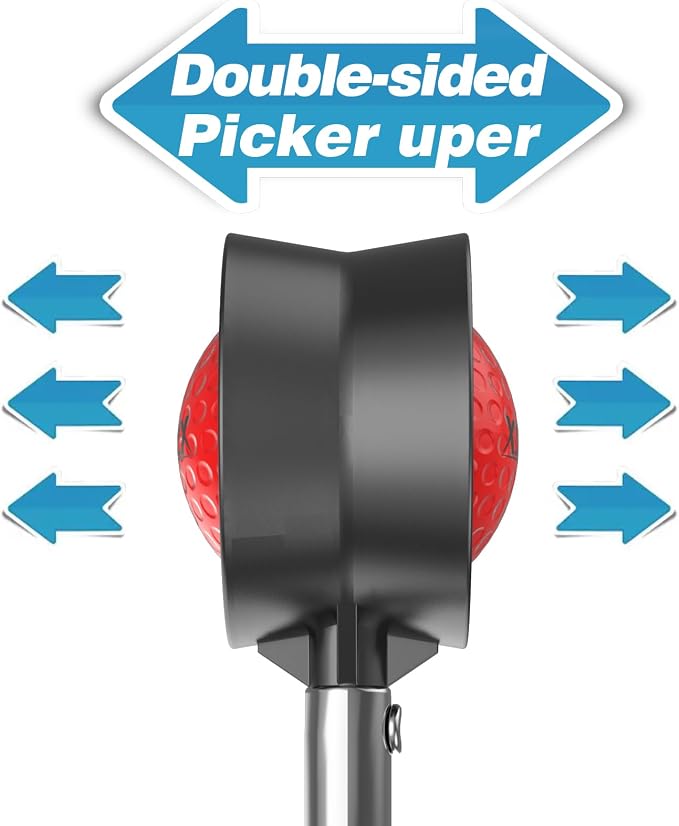 9Ft/12Ft Telescopic Stainless Steel Golf Ball Retriever - Image 4