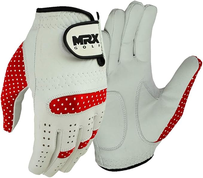MRX Women Golf Glove Left Handed Golf Gloves Sweat Resistant Soft Cabretta - Image 6