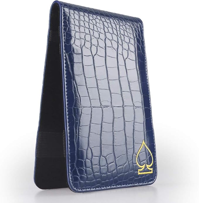 Craftsman Golf Crocodile Pattern Golf Scorecard Holder and Yardage Book Cover by CRAFTSMANGOLF