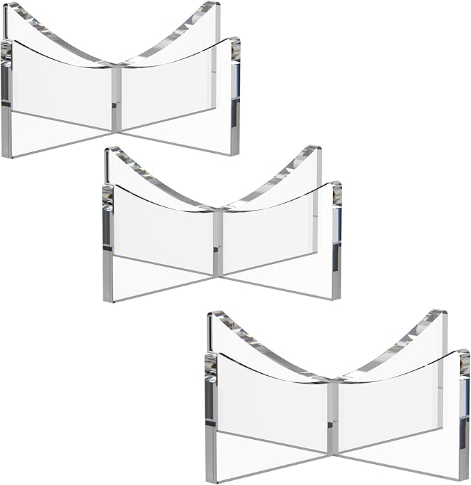 Acrylic Ball Holder 3-Pack, Small Size by UoYeet