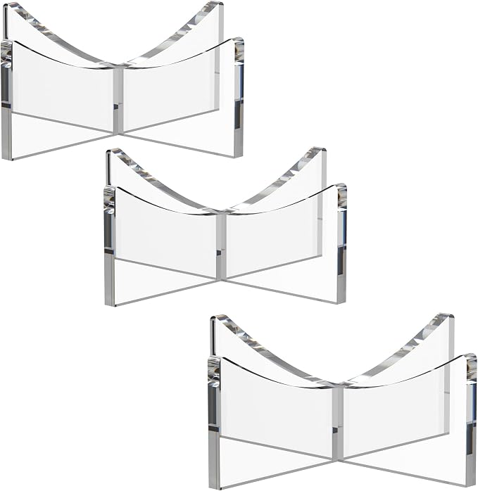 Acrylic Ball Holder 3-Pack, Small Size by UoYeet