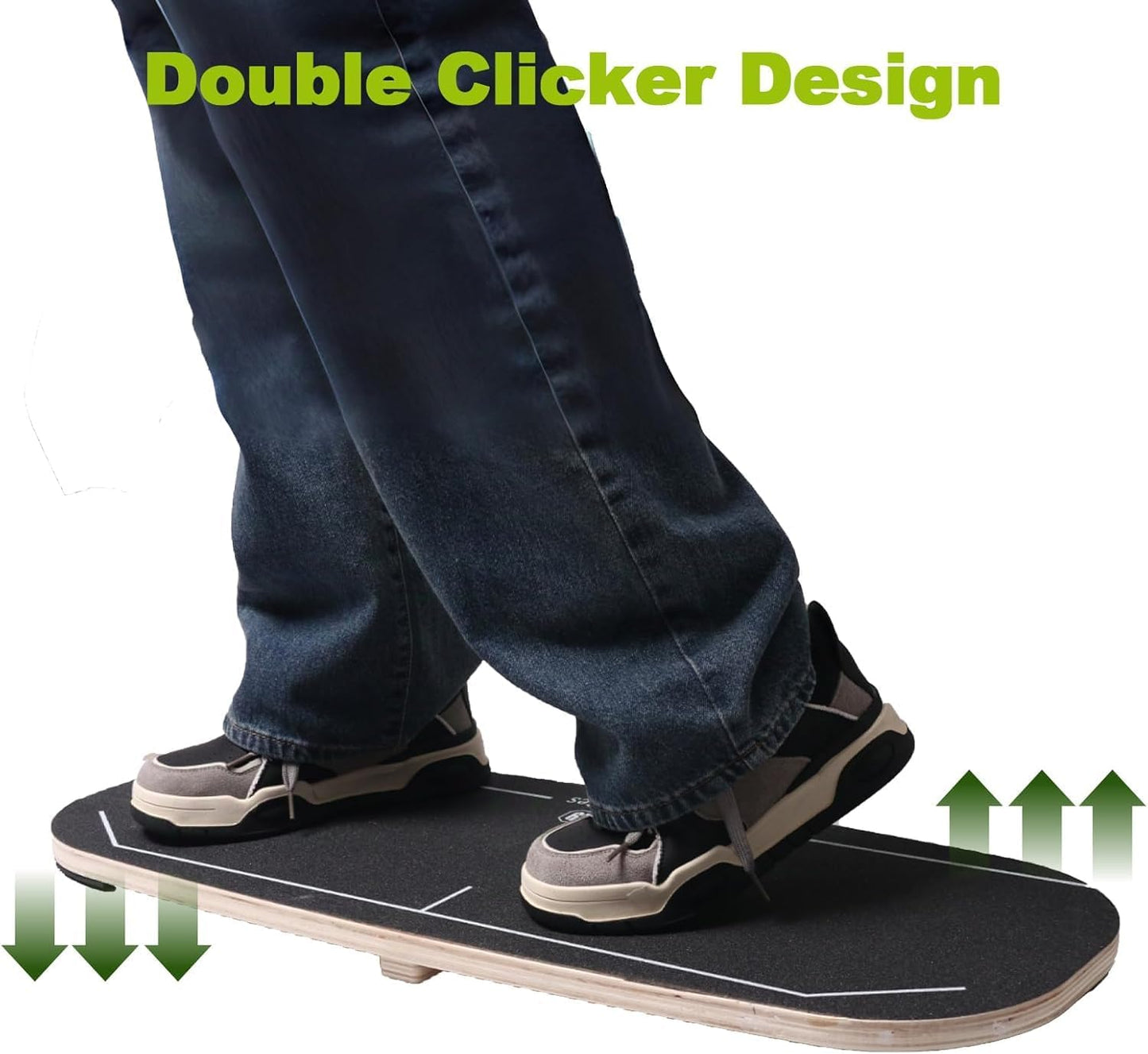 Janedream Golf Pressure Balance Board, Weight Shift Swing Trainer for Indoor & Outdoor Practice, Golf Training Aid to Improve Swing Tempo, Power, and Consistency