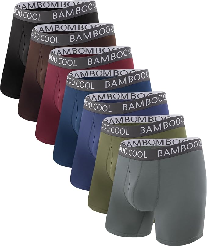 BAMBOO COOL Men's Ultra ComfortSoft Underwear, Moisture Wicking & Breathable No by BAMBOOCOOL