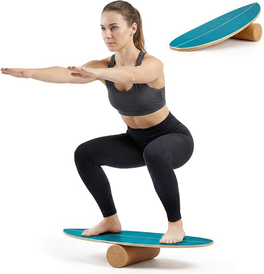 GYMAX Balance Board for Adults, 330LBS Wobble Boards by GYMAX