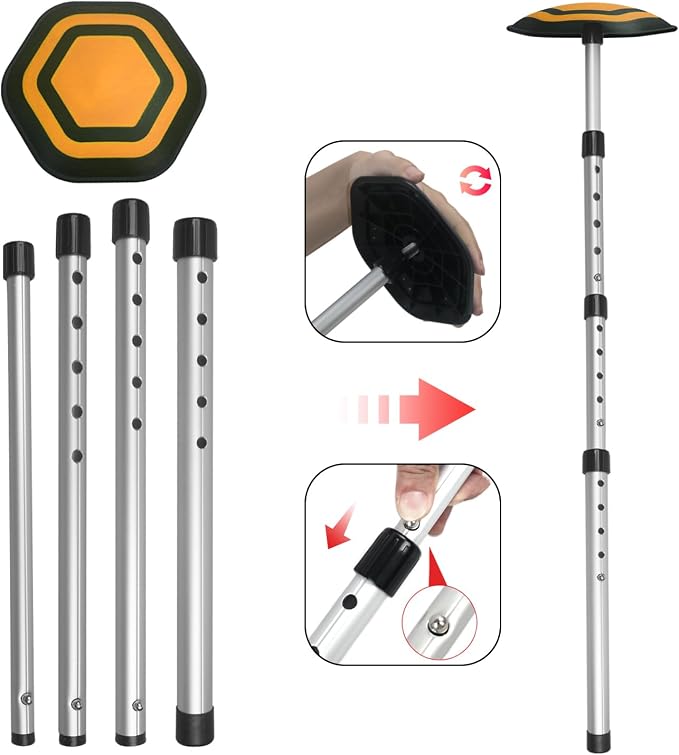 Golf Travel Bag Support System, Golf Club Travel Protection Kit - Image 4