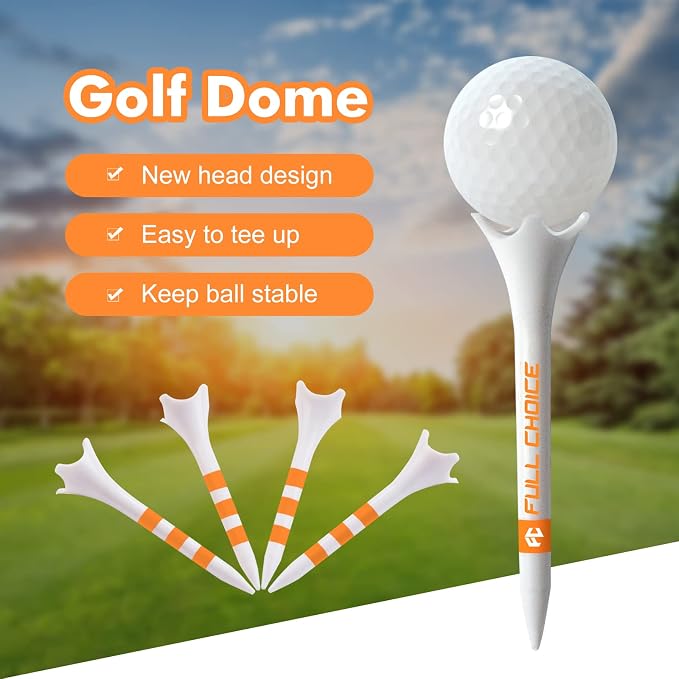 Professional Plastic Golf Tees 100 Pack, Enhanced Durability & Stability - Image 5