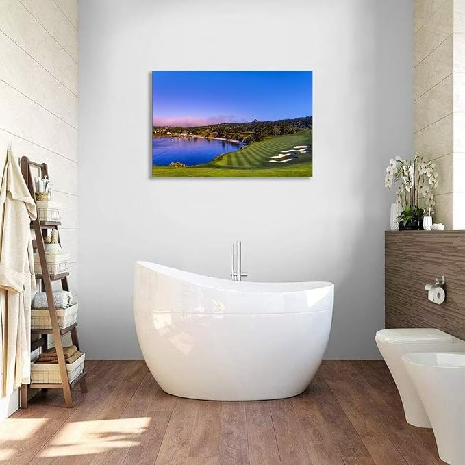 Pebble Beach Golf Course Wall Art Picture - Image 4