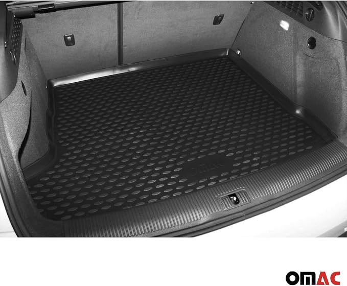 OMAC Cargo Mats Liner for VW e-Golf 2015-2019 Rear Trunk Waterproof TPE Black - Image 7