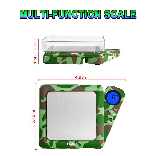 American Weigh Scales 200g x 0.01g Digital Pocket Scale 0.01g Accuracy-Blade - Image 4