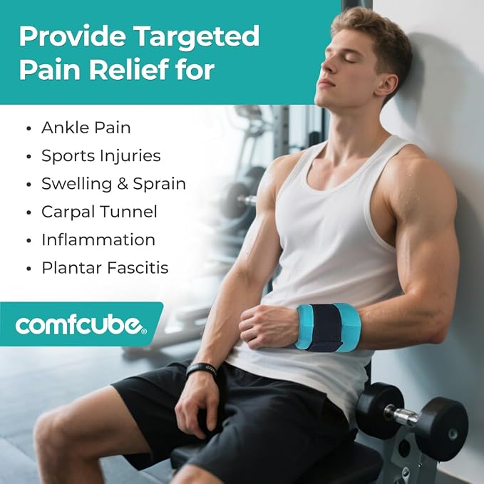 Ice Pack for Injuries, Reusable 2 Hours Long Lasting Flexible Cold Ice Pack - Image 2