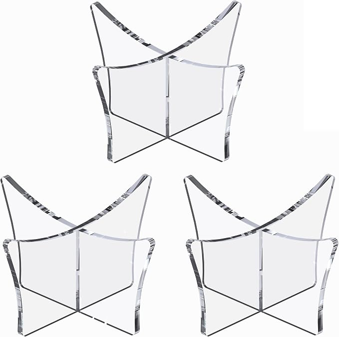 Acrylic Ball Holder 3-Pack, Small Size by UoYeet