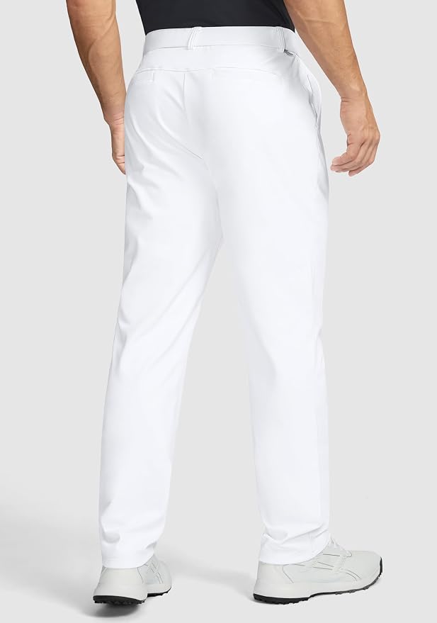Soothfeel Men's Fleece Lined Pants 30"/32"/34" Golf Work Dress Pants Casual - Image 3