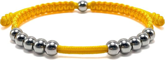 LAMIBEE Golf Stainless Steel 10 Beads Score Counter Bracelet, Golf Stroke Count by LAMIBEEHandmade