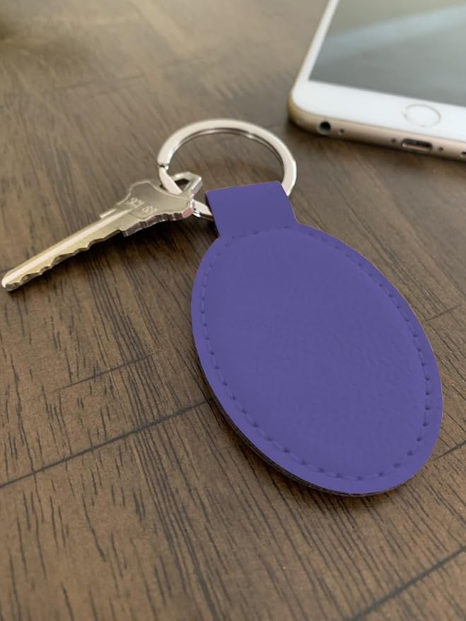 LaserGram Oval Keychain, Disc Golf, Personalized Engraving Included - Image 6