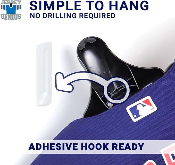 JerseyGenius Adjustable Jersey Display | Shapes to Fit Any Sports Jersey | - Image 6