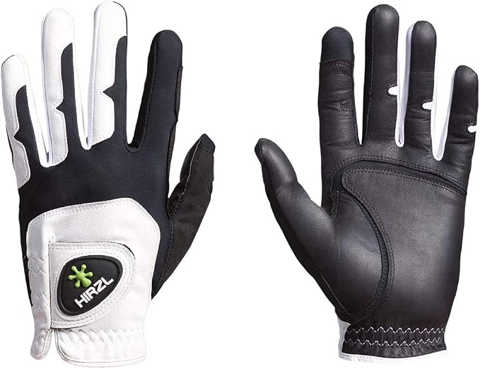 HIRZL GRIPPP FIT Golf Glove – All Weather Mens Golf Glove | Kangaroo Leather & by Hirzl