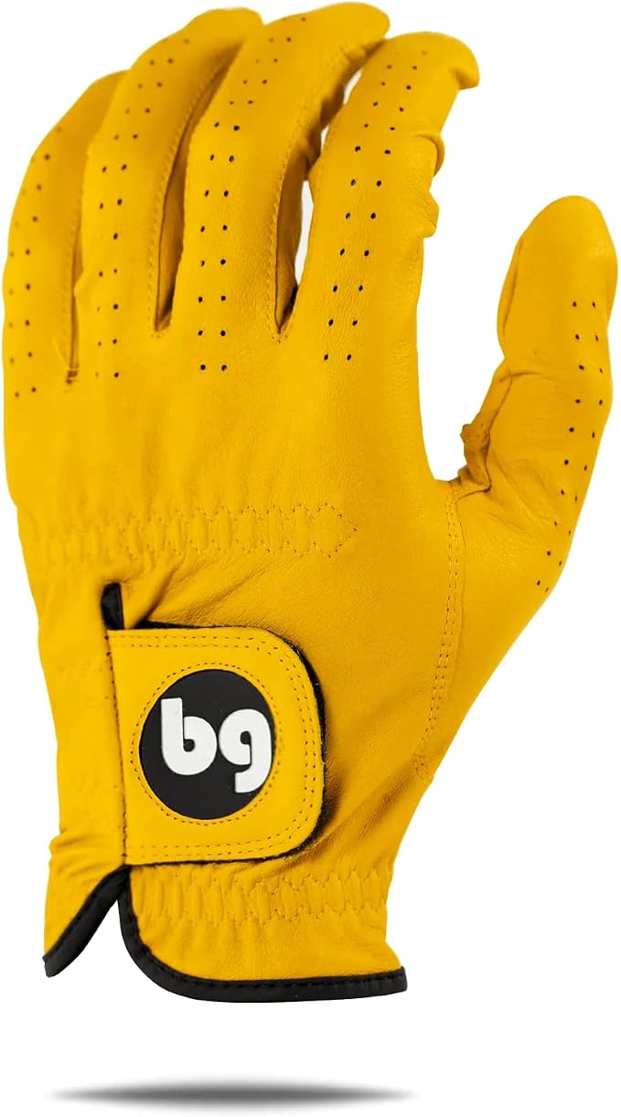 BG Bender - Mens Golf Glove, Durable Leather Golf Gloves, Unique Golf Gloves by BenderGloves