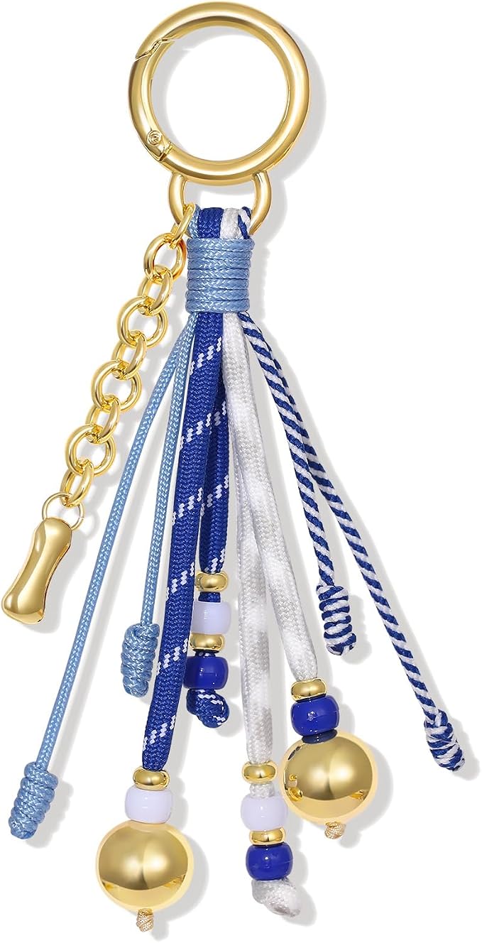 KissYan Christmas Initial Bag Charm by KissYanJewelry
