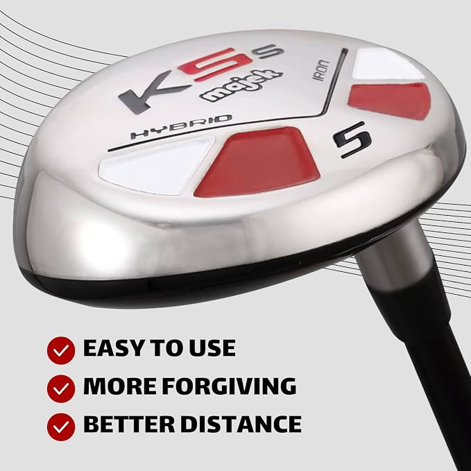 Senior Men’s Majek Golf All Hybrid Complete Full Set, which Includes: #5 - Image 4