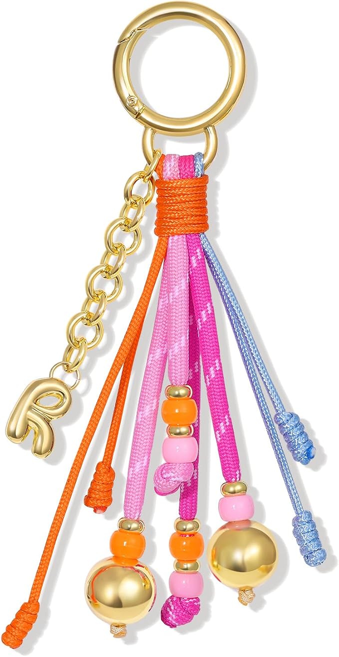 KissYan Christmas Initial Bag Charm by KissYanJewelry
