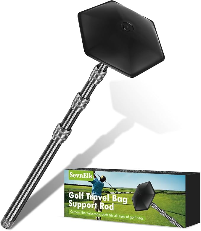 Carbon Fiber Golf Travel Bag Support Pole by Technologymakeslifeeasier