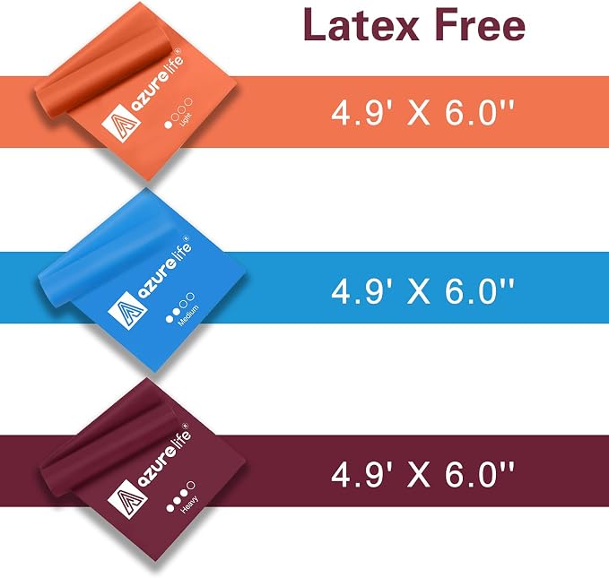 Resistance Bands, Professional Long Non-Latex Elastic Stretch Bands, Exercise - Image 3