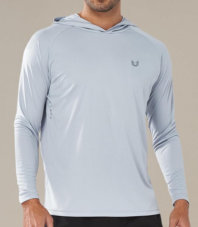 NORTHYARD Men's UPF 50+ Hoodie Shirts Long Sleeve Sun Protection Fishing Swim - Image 6