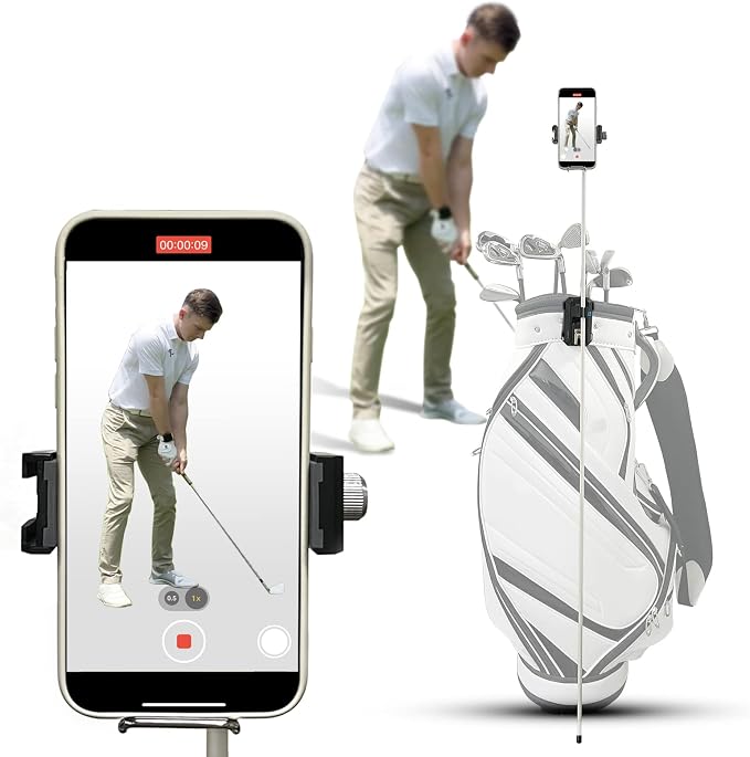 Dprofy Magnetic Golf Phone Holder, Golf Analyzer Accessories by Dprofy