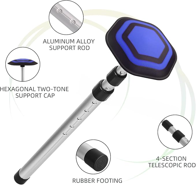 Golf Travel Bag Support System, Golf Club Travel Protection Kit - Image 2