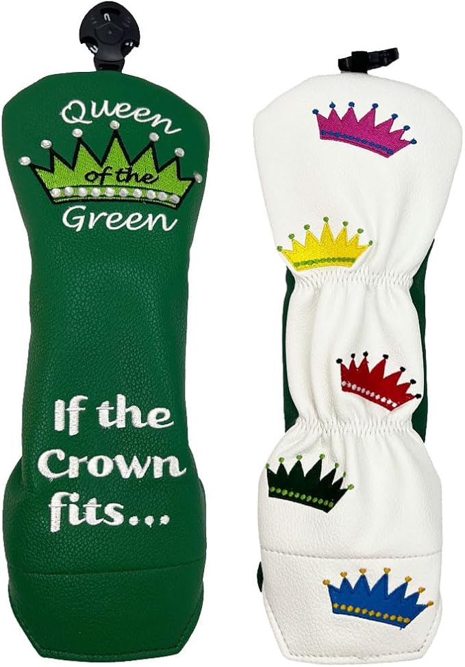 Giggle Golf Utility/Hybrid Head Cover, Colorful Club Covers by GiggleGolf
