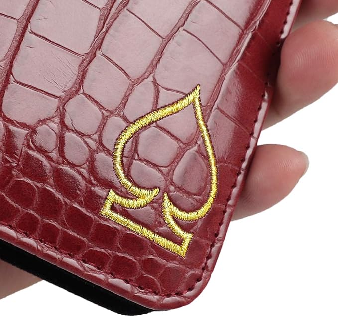 Craftsman Golf Crocodile Pattern Golf Scorecard Holder and Yardage Book Cover - Image 4