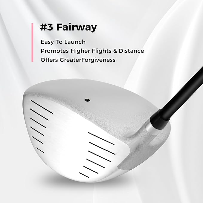 ULTIMATE Women's Complete Golf Club Set, 9/11pcs Right Handed Ladies Golf Clubs - Image 5