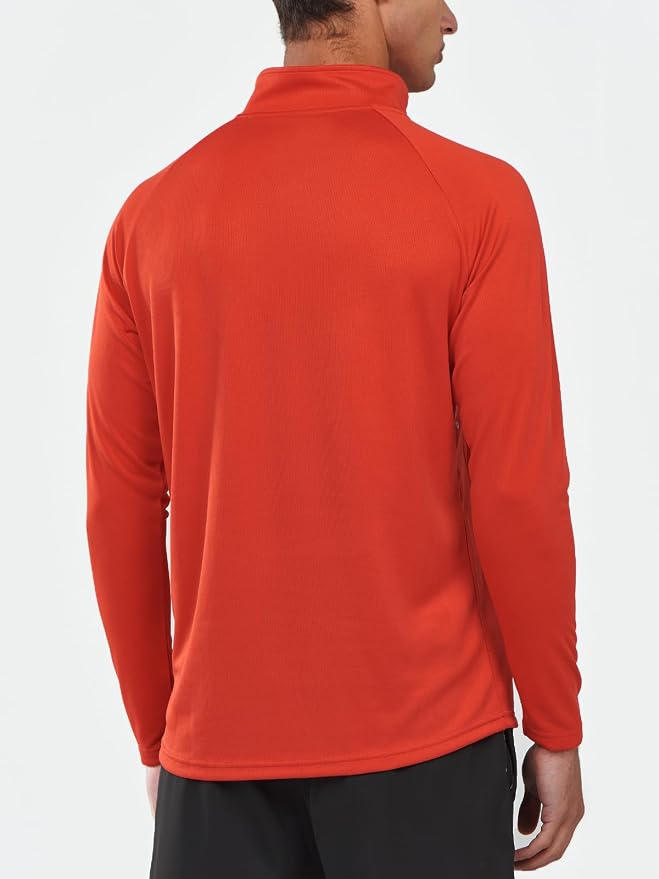 NORTHYARD Quarter Zip Pullover Men Running Shirt Long Sleeve Moisture Wicking - Image 3