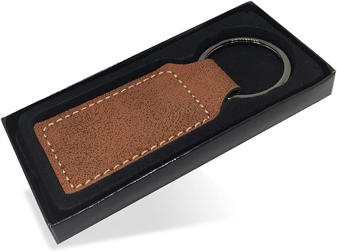 LaserGram Rectangle Keychain, Disc Golf, Personalized Engraving Included - Image 2