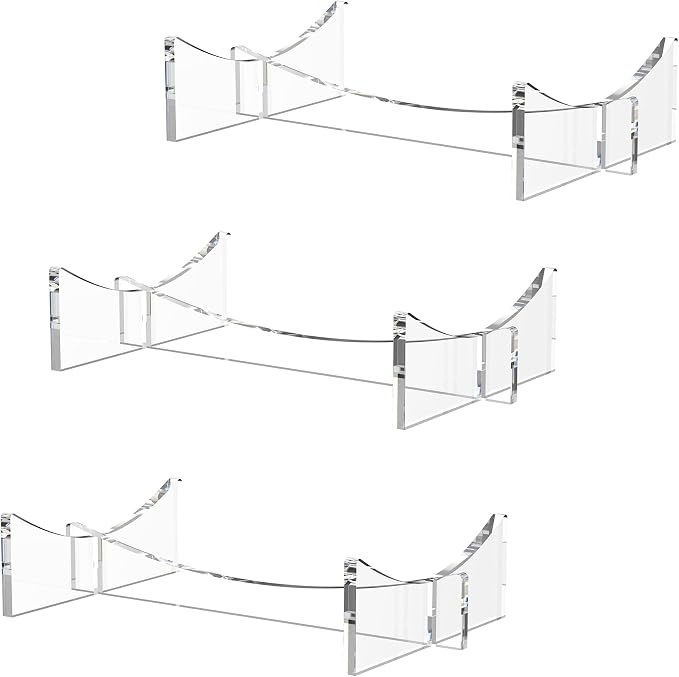 Acrylic Ball Holder 3-Pack, Small Size by UoYeet