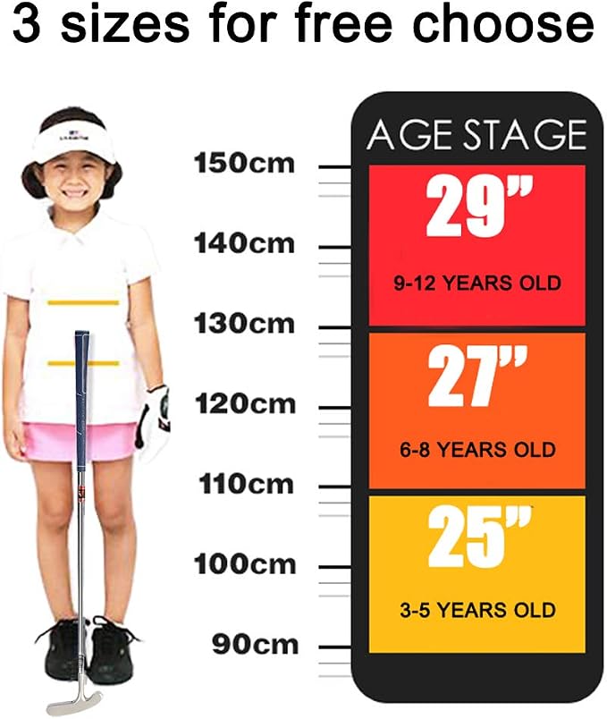Two Way Junior Golf Putter Stainless Steel Kids Putter Both Left and Right - Image 7