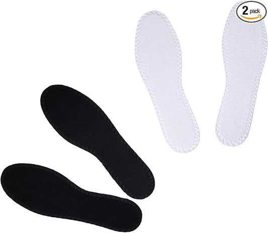 Happystep Cotton Terry Cloth Insoles, Barefoot Shoe Inserts, Sweat Absorption by Happystep