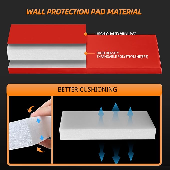 PROGOAL Gym Wall Paddings Basketball Court Wall Protection Pad - Image 3
