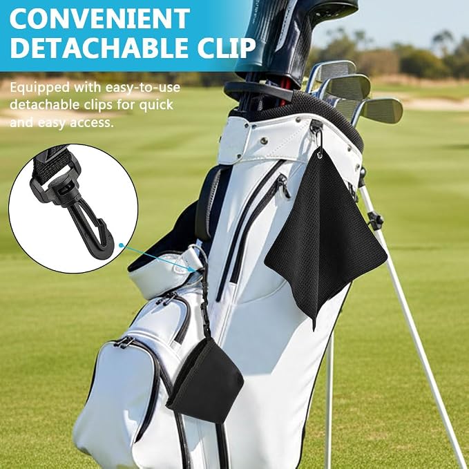 Golf Club and Golf Ball Cleaning Bag - Image 5