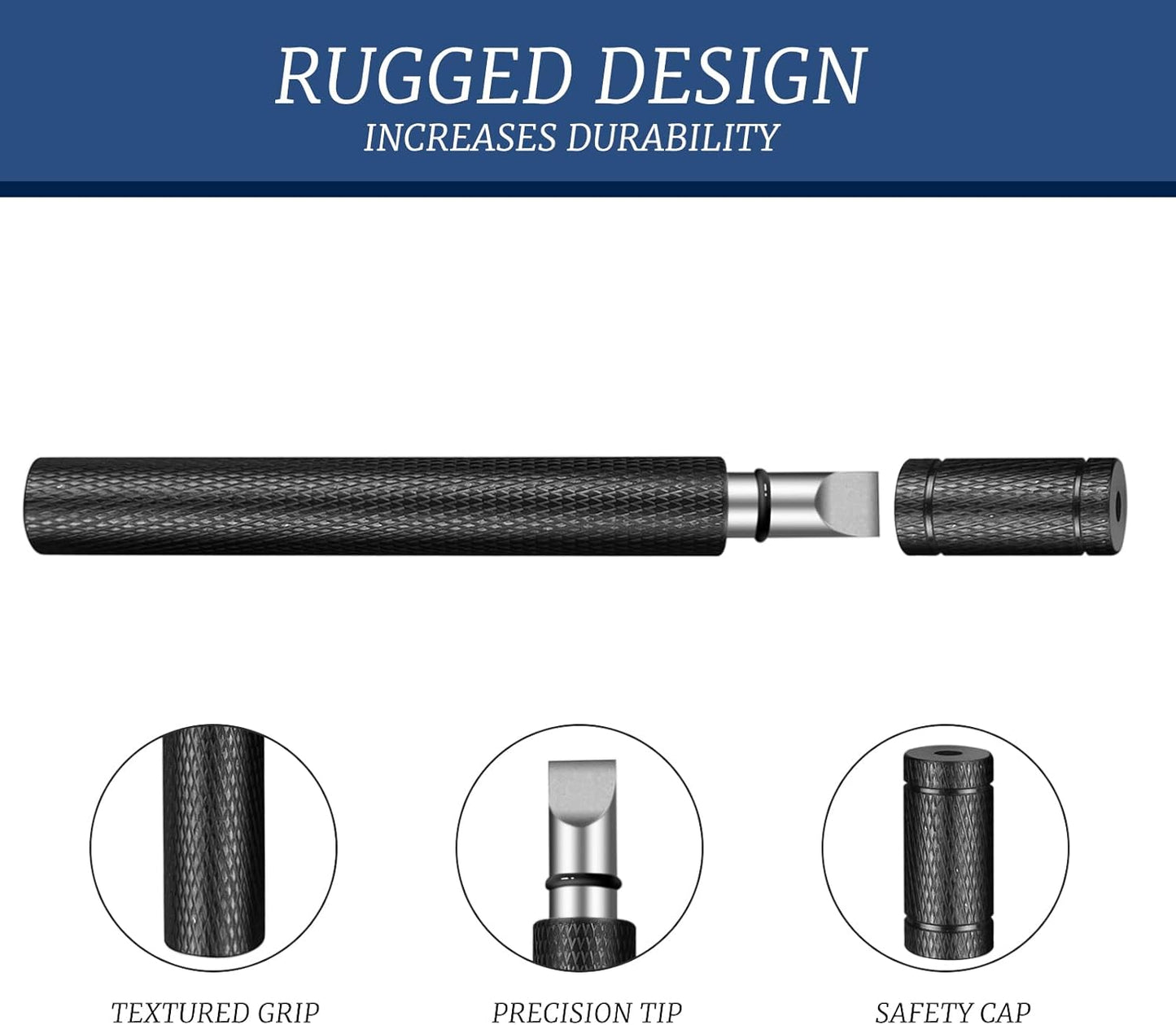 2 Pack Golf Club Groove Sharpener, Groove Golf Sharpener, Re-Grooving Tool and Golf Groove Cleaner for Irons and Wedges